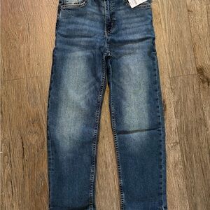 OshKosh B'gosh Boys Dark Wash Straight Leg Jeans 10R